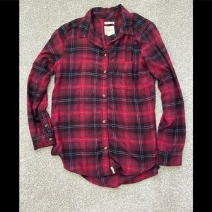 Women’s American Eagle Boyfriend Fit Flannel - Medium